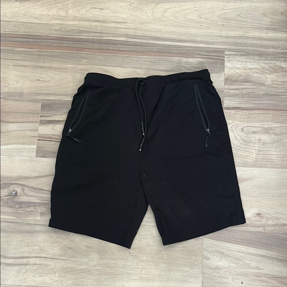 Nomad Black Athletic Men's Shorts